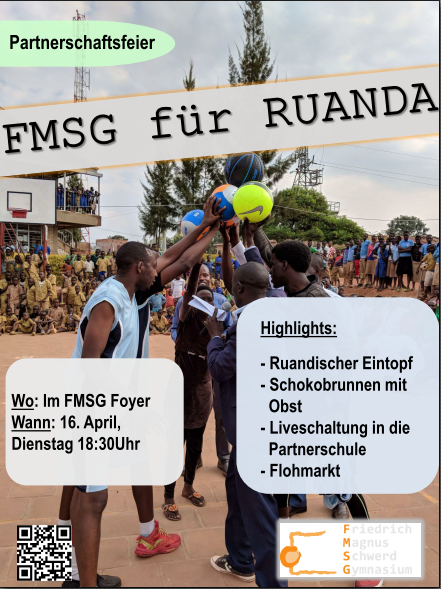 Plakat Partnerschaftsfeier